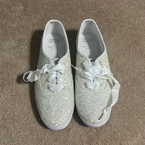 Brand new never worn Keds/Kate spade bridal sneaker.